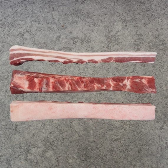 Frozen Pork Belly strips